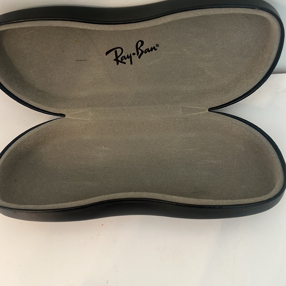 Ray-Ban Black Rectangular Glasses Frames And Case… - image 4